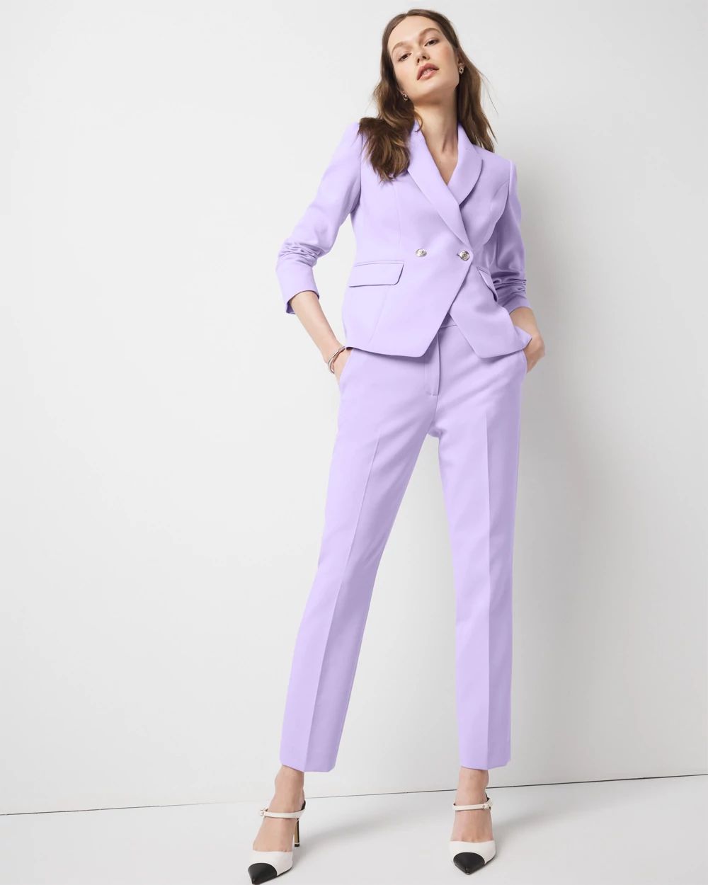 WHBM® Two-Button Studio Blazer | White House Black Market